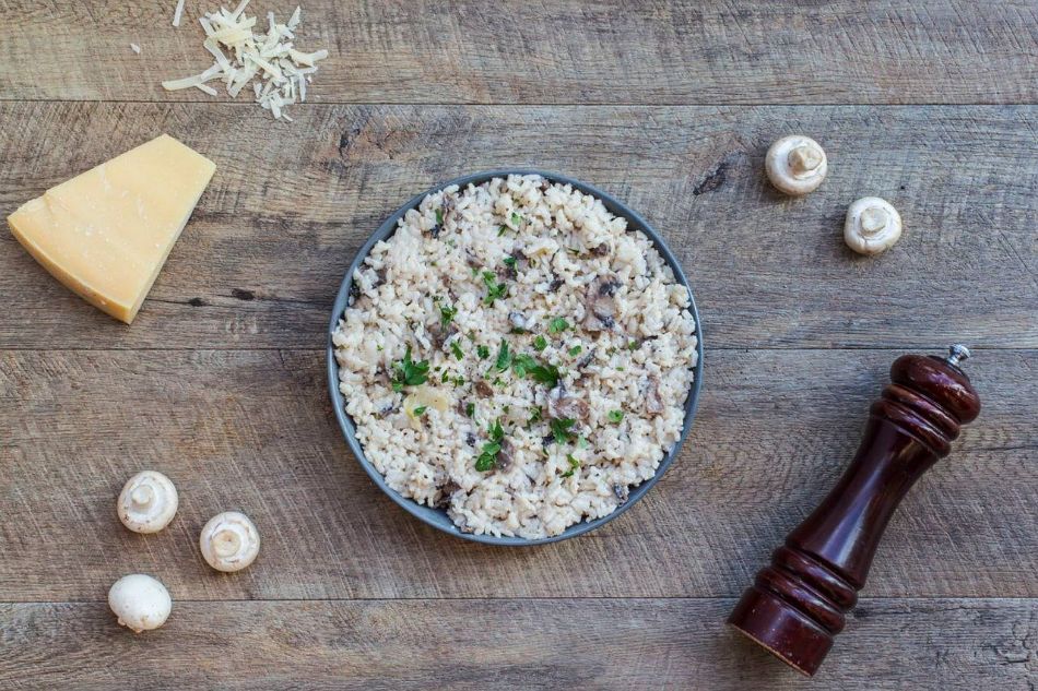 Pilz-Risotto: Eine Explosion von Waldgeschmäckern!